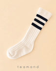 Little Foxx – 3-Line Ribbed Knee Socks