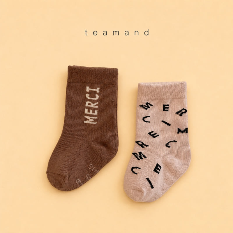 Little Foxx – Merci Sock Set Mom Couple