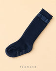 Little Foxx – Ribbon Ribbed Knee Socks