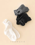 Little Foxx – Ribbed Plain Sock Set Mom Couple