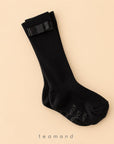 Little Foxx – Ribbon Ribbed Knee Socks