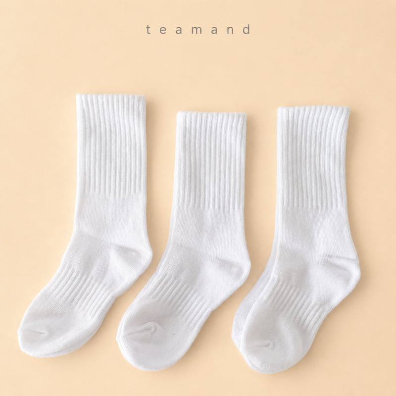 Little Foxx – Solid Crew Sock Set