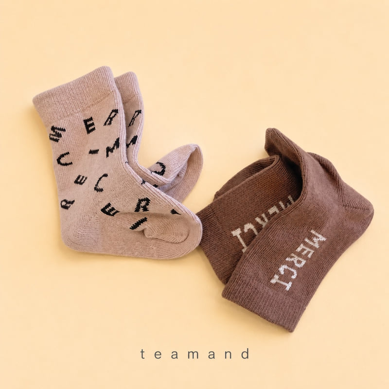 Little Foxx – Merci Sock Set Mom Couple