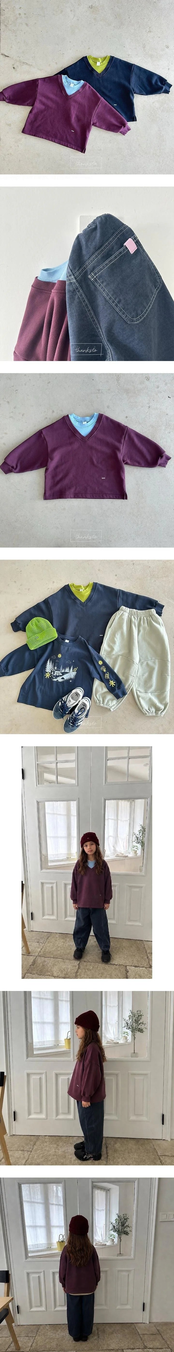 Little Foxx – Layered V Sweatshirt
