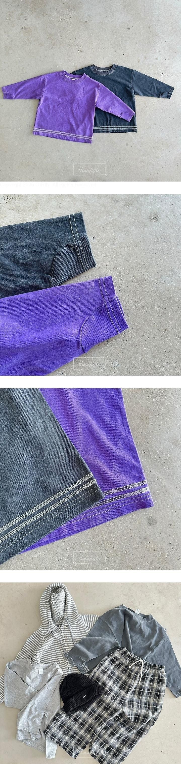 Little Foxx – Pigment Stitch Tee