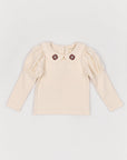 Little Foxx – Collar Embroidery Tee