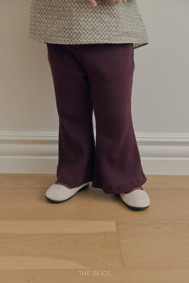 Little Foxx – Rib Bootcut Pants