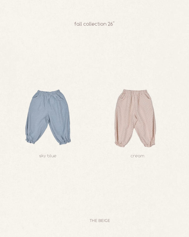 Little Foxx – Dot Frill Pants