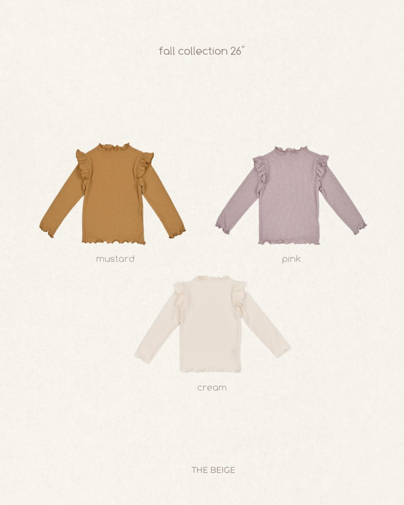 Little Foxx – Rib Frill Tee