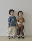 Little Foxx – Contrast Corduroy Pants