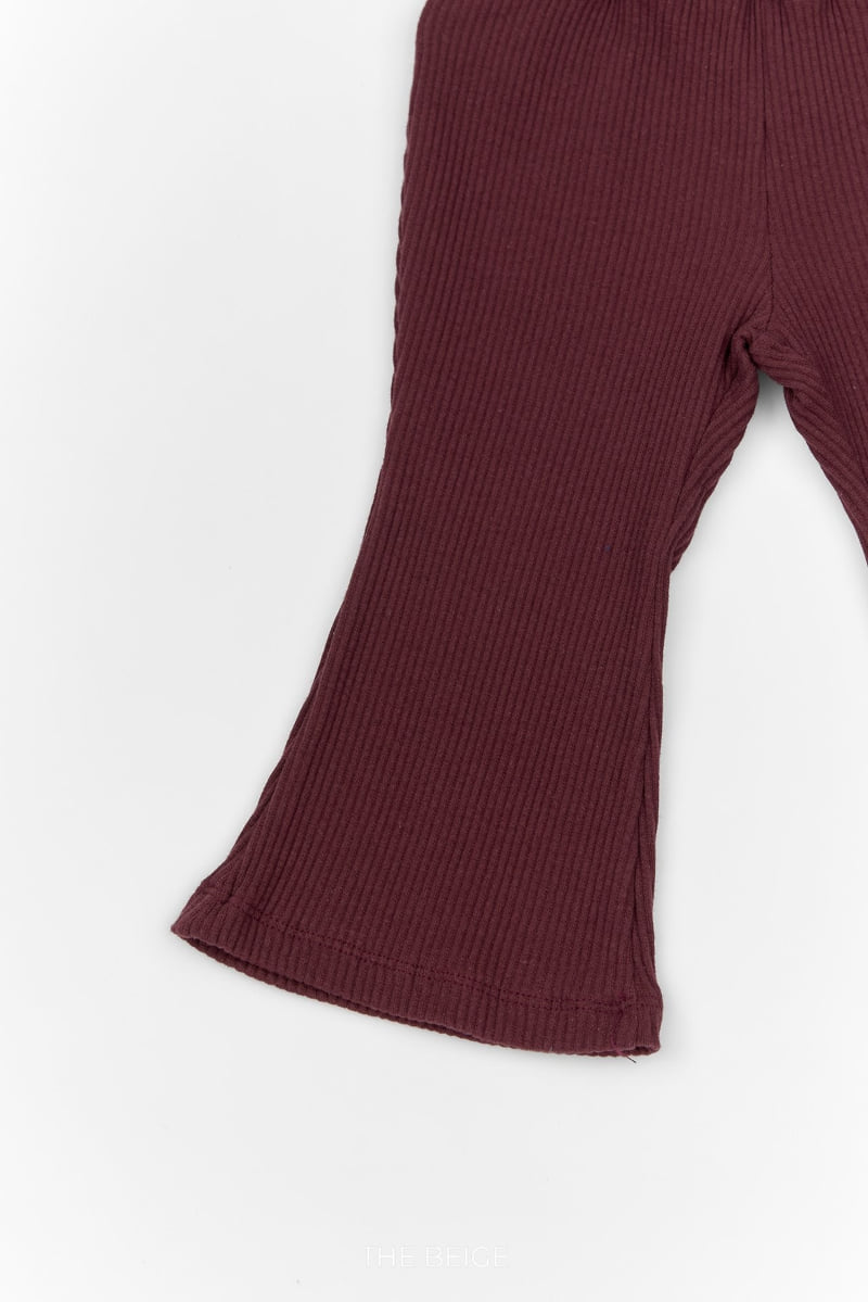 Little Foxx – Rib Bootcut Pants