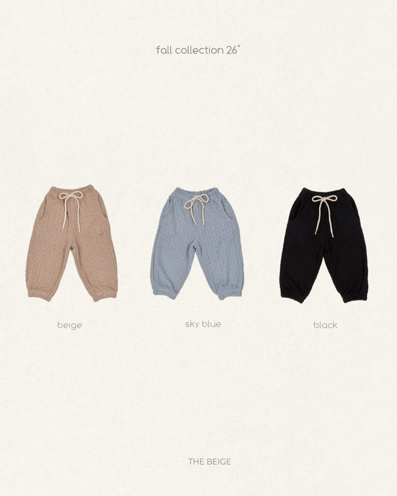 Little Foxx – Knit Jogger Pants