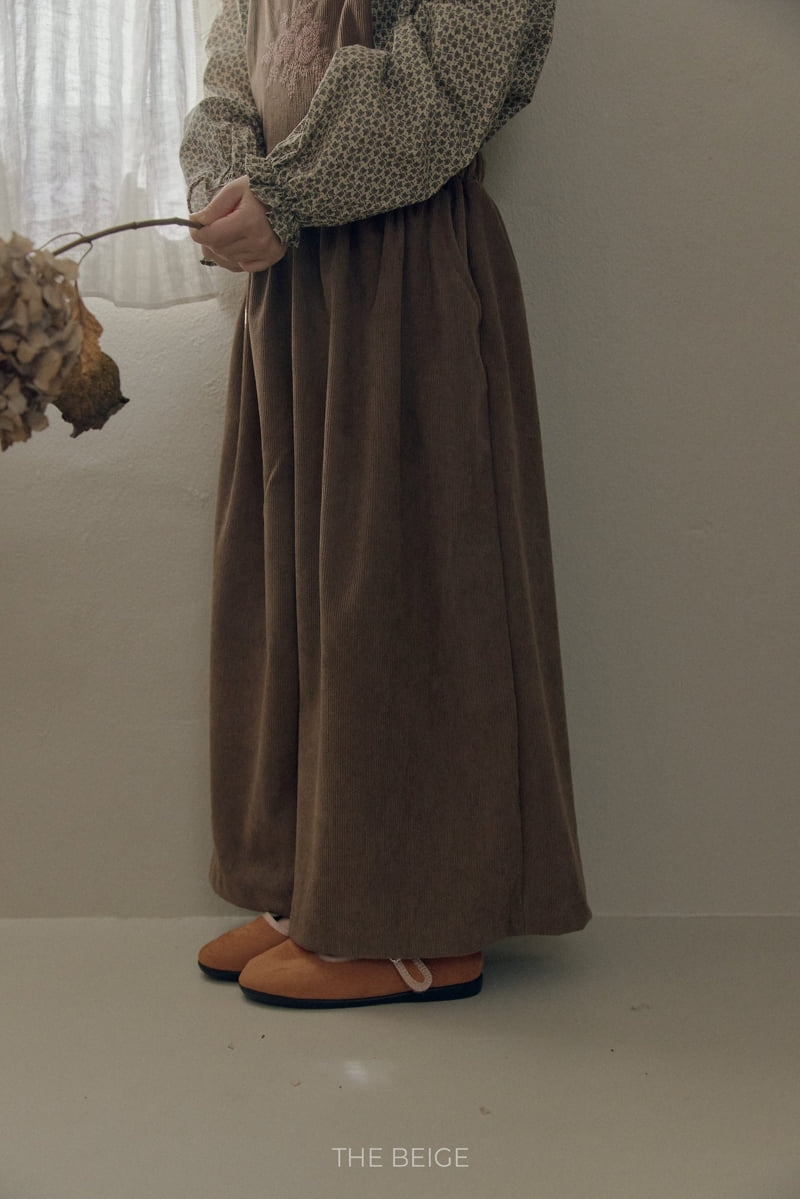 Little Foxx – Corduroy Suspender Pants