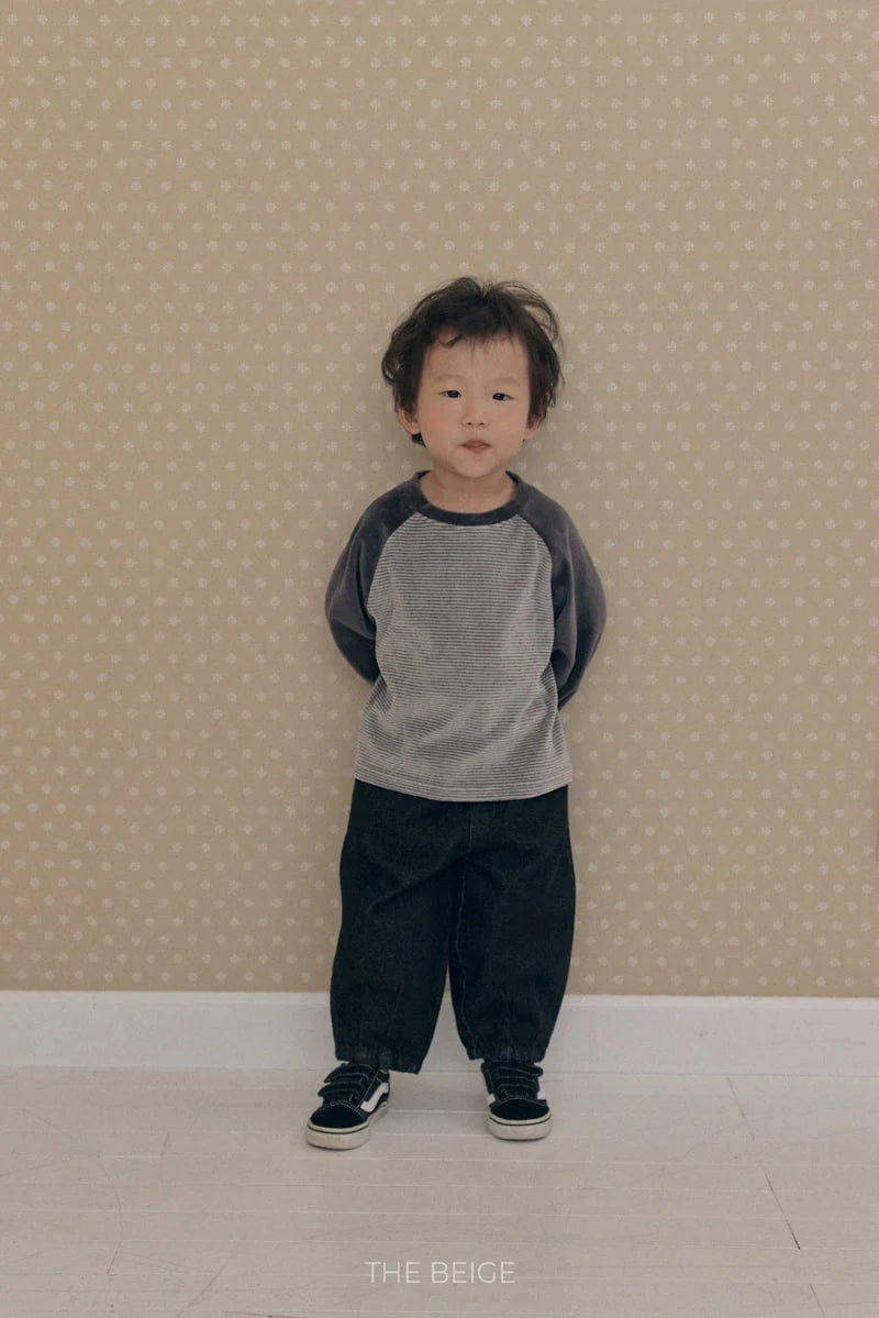 Little Foxx – Pin Tuck Denim Pants
