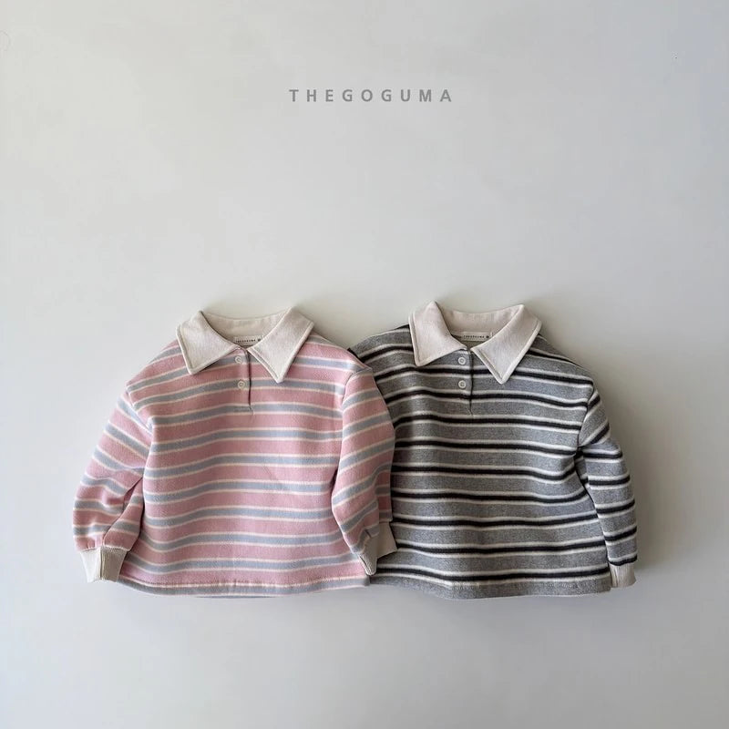 Little Foxx – Cotton Candy Fleeced Collar Tee
