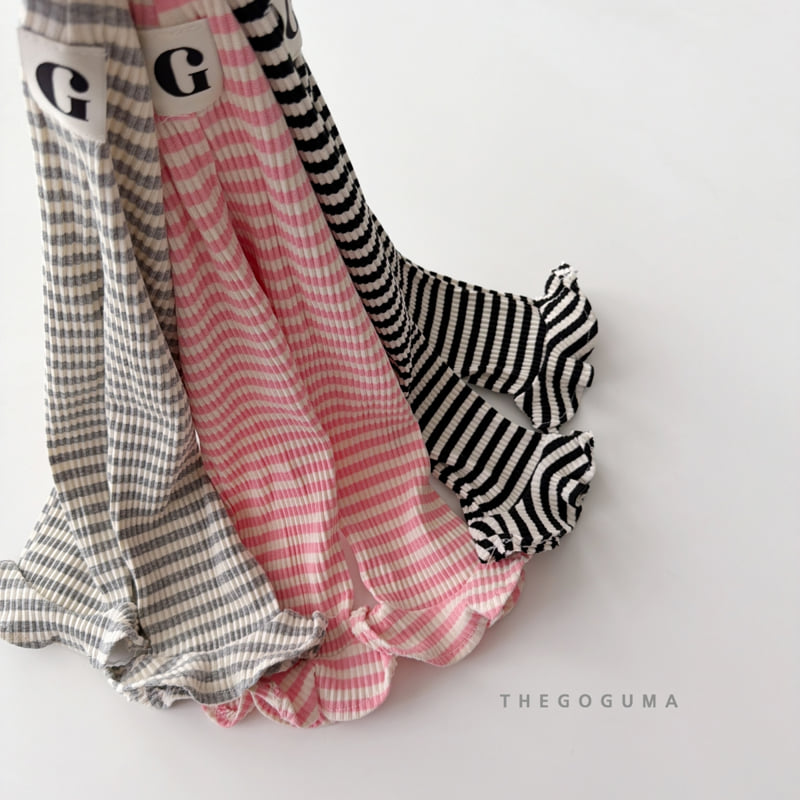 Little Foxx – Frill Stripe Leggings