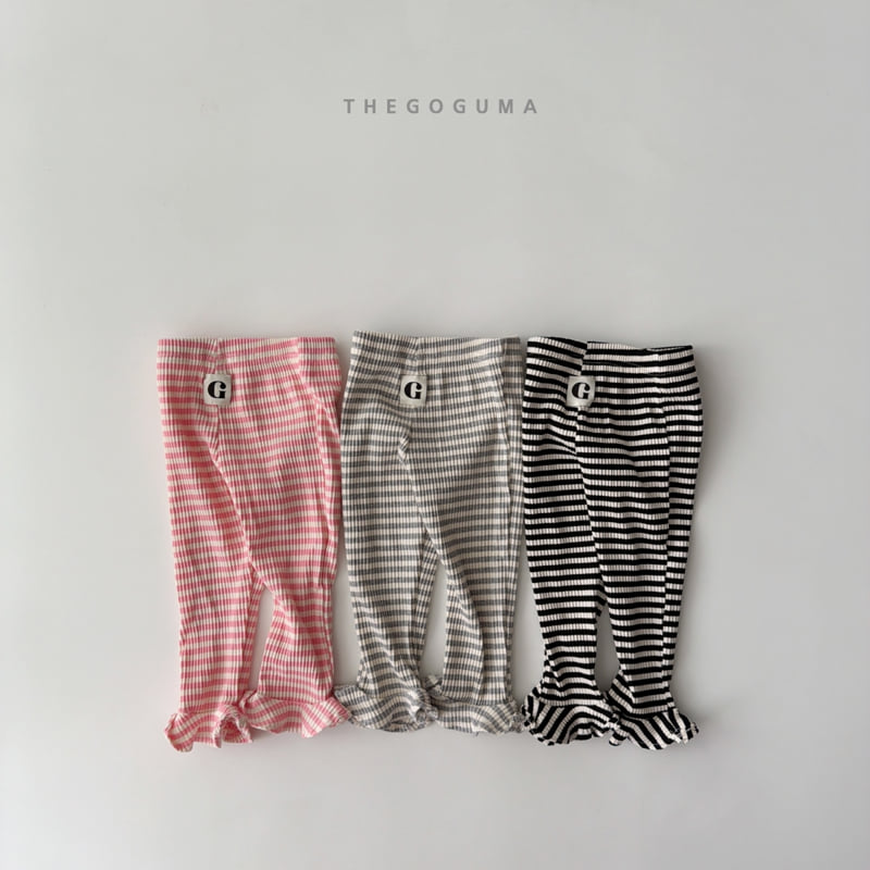 Little Foxx – Frill Stripe Leggings