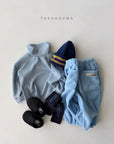 Little Foxx – Multi Striped Turtleneck Tee