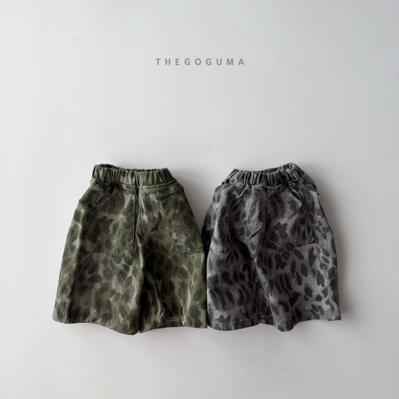 Little Foxx – Leopard Bermuda Pants
