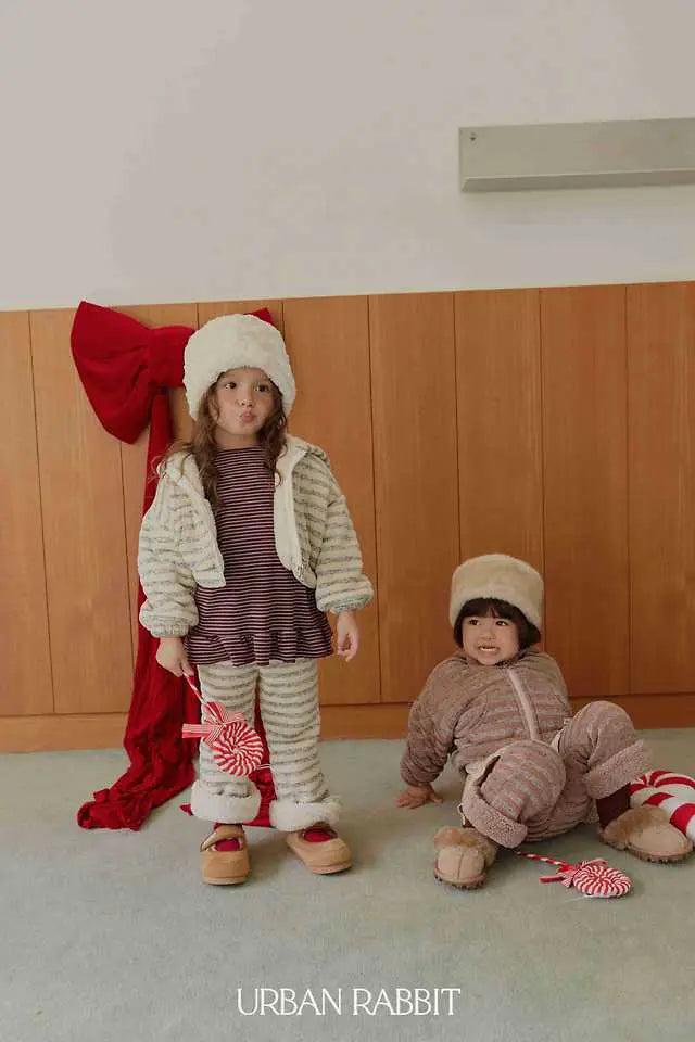 Little Foxx – Choux Cream Hooded Jacket