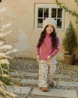 Little Foxx – Curly Half Mock Neck Tee