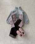 Little Foxx – Fleeced Denim Barrel Pants