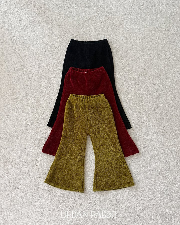 Little Foxx – Choco Rib Trim Bootcut Pants
