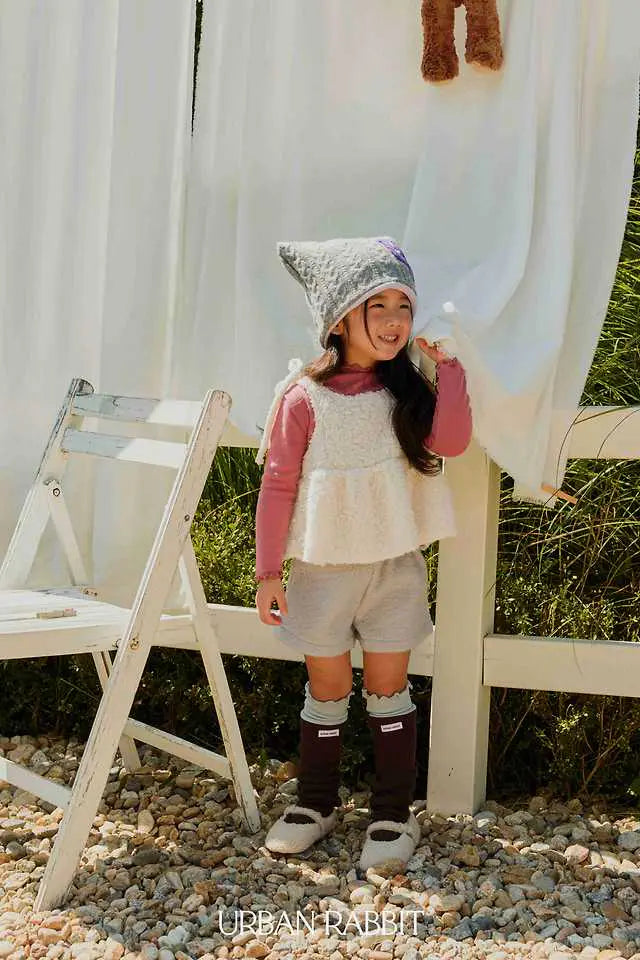 Little Foxx – Curly Woolen Half Pants