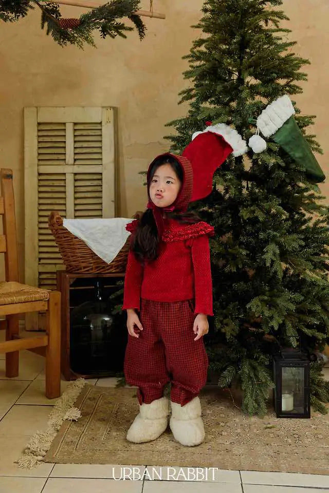 Little Foxx – Ribbon Check Pants