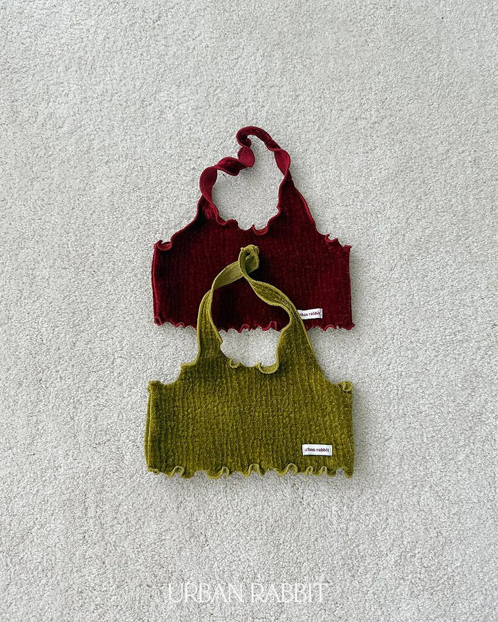 Little Foxx – Velvet Halter Sleeveless