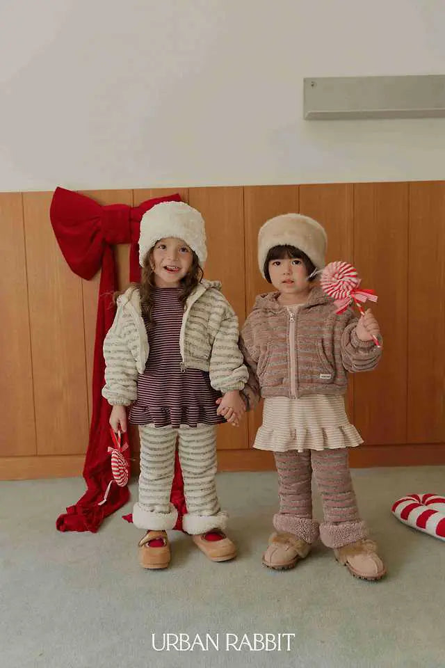 Little Foxx – Choux Cream Hooded Jacket
