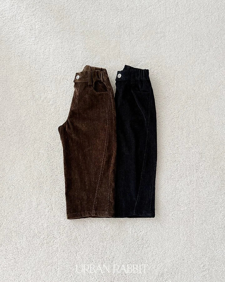 Little Foxx – Fleeced Denim Barrel Pants