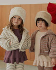 Little Foxx – Choux Cream Hooded Jacket