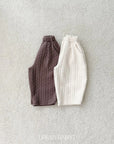 Little Foxx – Cable Quilting Pants