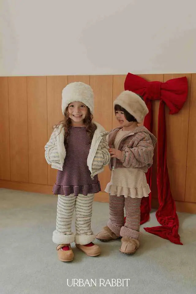 Little Foxx – Choux Cream Hooded Jacket
