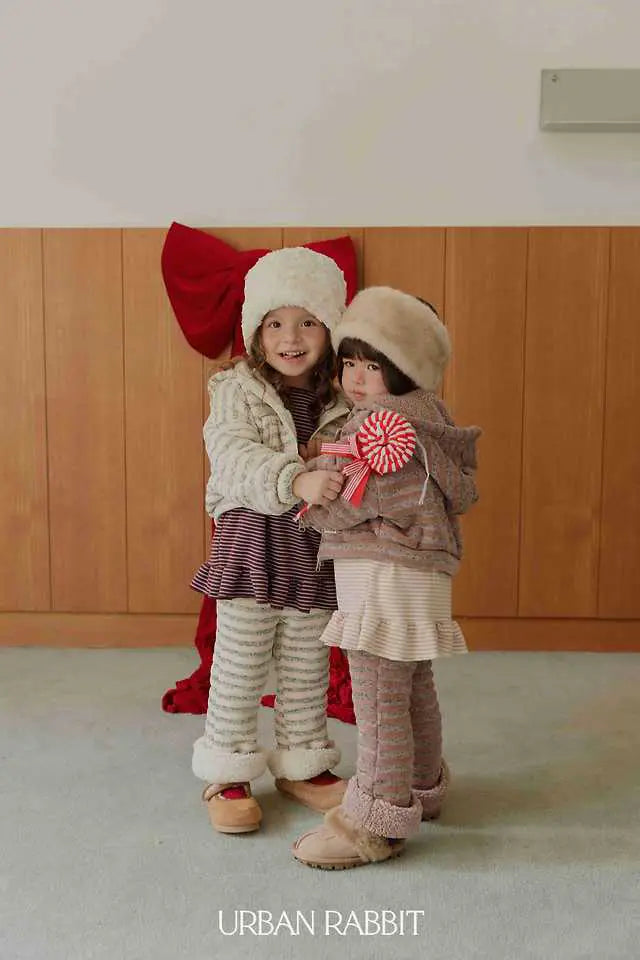 Little Foxx – Choux Cream Hooded Jacket