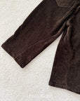 Little Foxx – Fleeced Denim Barrel Pants