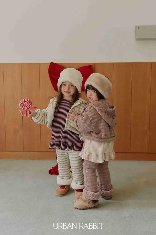 Little Foxx – Choux Cream Hooded Jacket