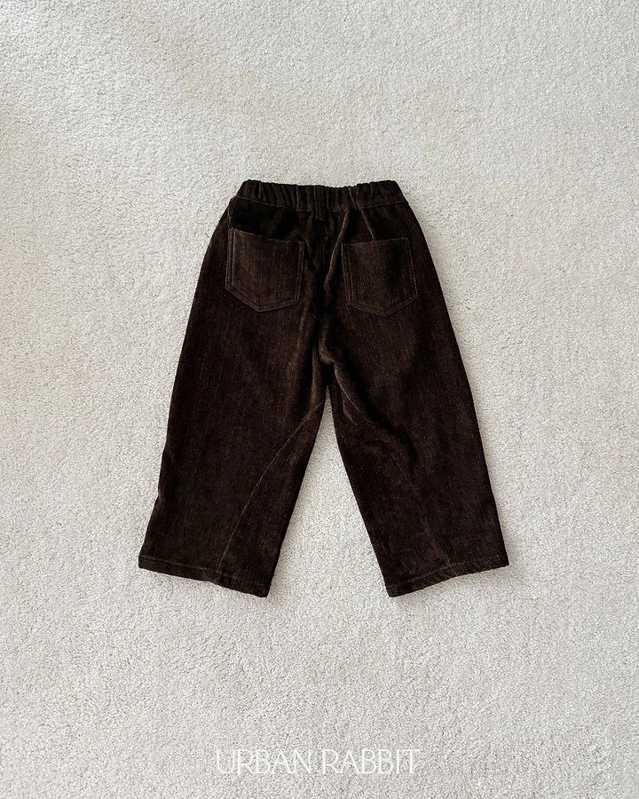 Little Foxx – Fleeced Denim Barrel Pants