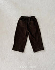 Little Foxx – Fleeced Denim Barrel Pants