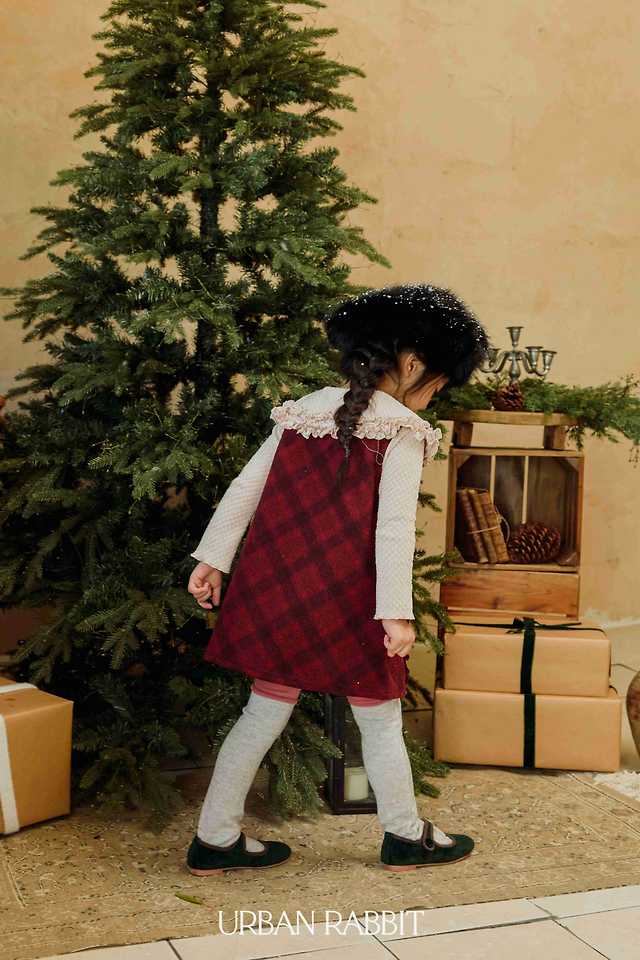 Little Foxx – Check Frill Dress