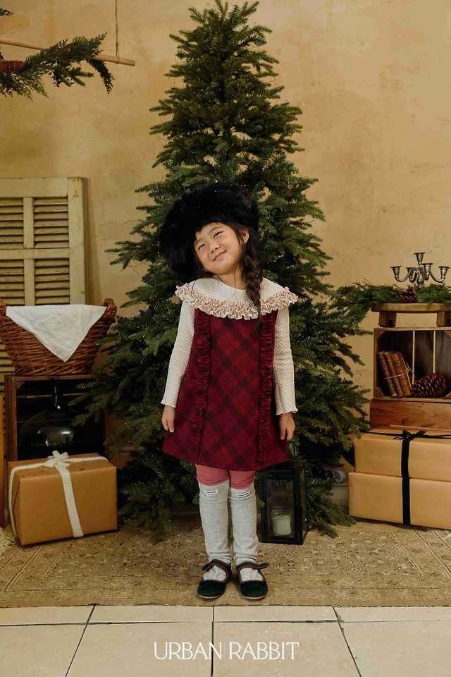 Little Foxx – Check Frill Dress