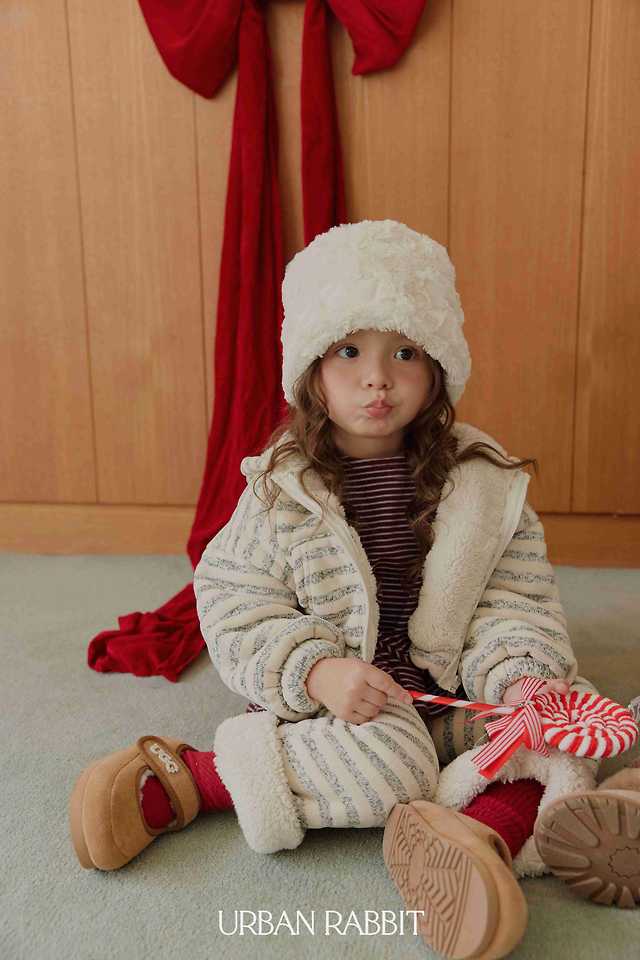 Little Foxx – Choux Cream Hooded Jacket