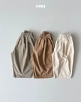 Twill Pleated Pants_byLittleFox_jetztvorbestellen