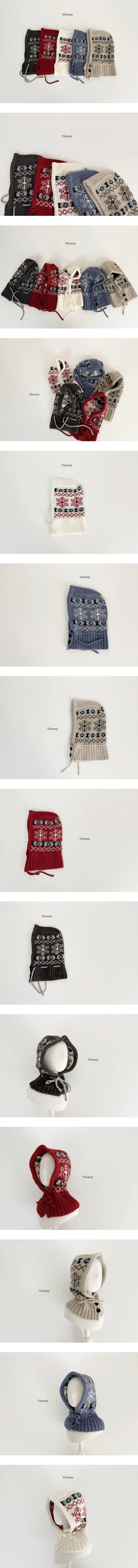 Little Foxx – Snowflake Balaclava
