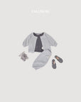 Little Foxx – Stripe Button Tee