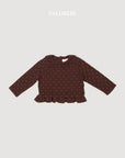 Little Foxx – Chouchou Dot Frill Tee