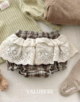 Little Foxx – Check Lace Bloomer