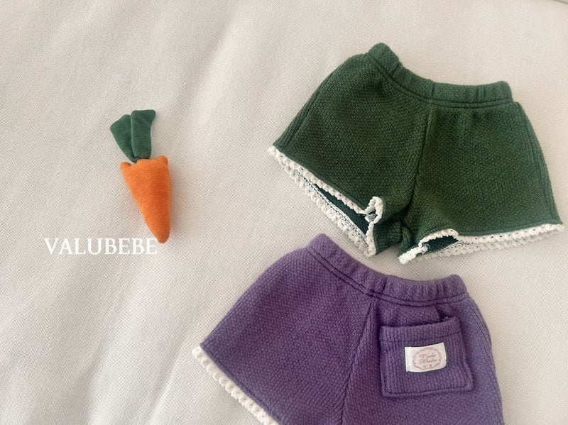 Little Foxx – Knit Lace Shorts
