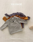 Little Foxx – Rookies Striped Half Mock Neck Tee